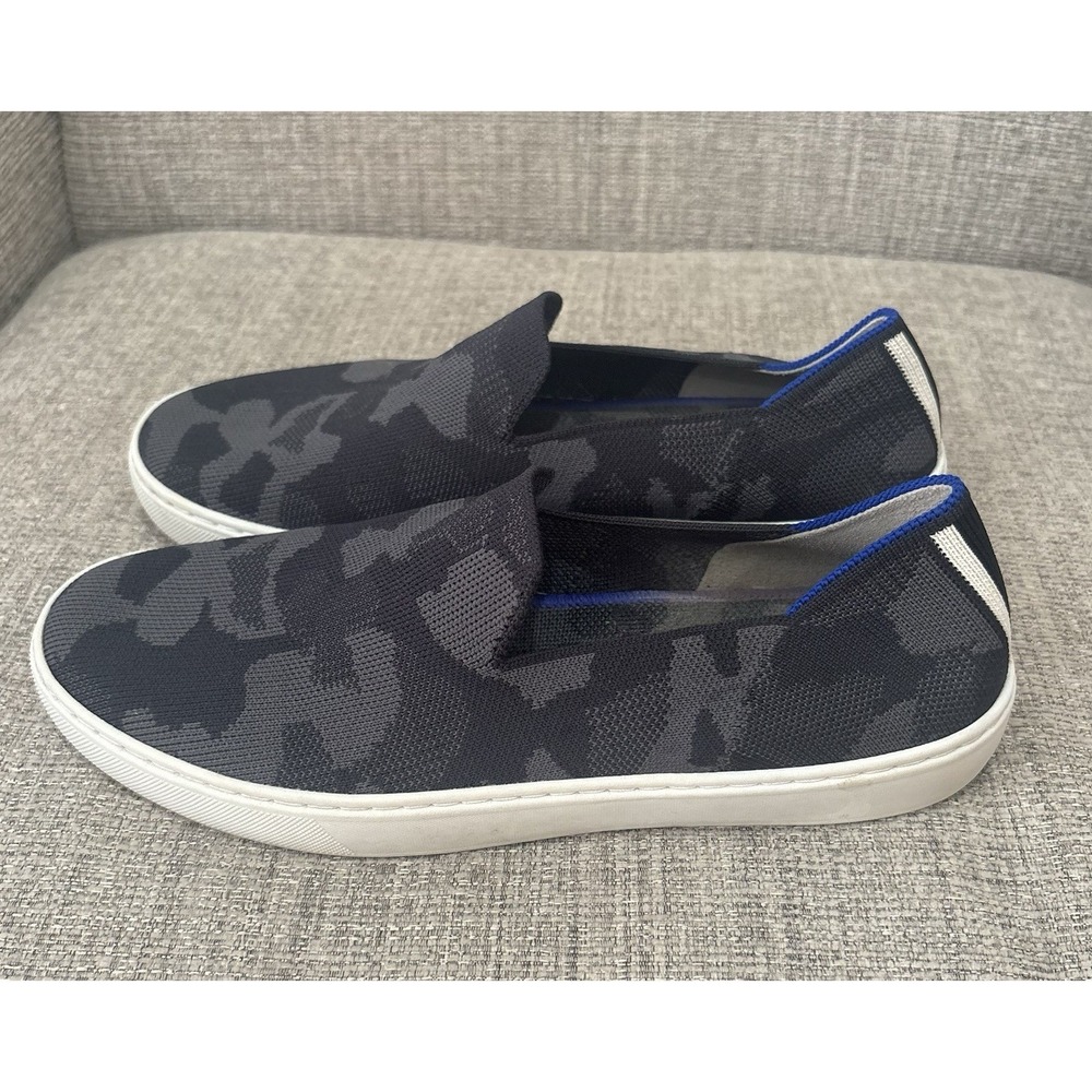 Rothy's Women's The Original Slip On Sneakers Gray Camo Sz 9